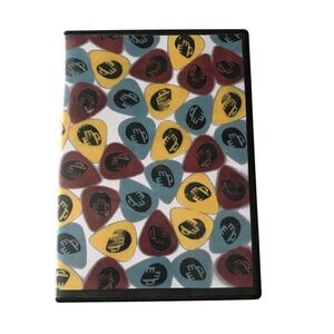 Rare MP Guitar Pick Pattern DVD Collectible Music Media TDK Disc
